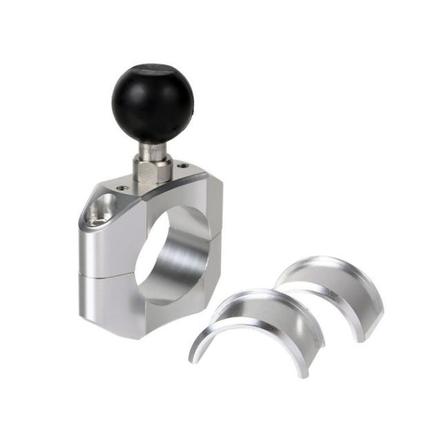 「新品」 [REC-MOUNT23]ベース マウント部 (Cパーツ) C4 パイプ クランプ ベース 1-1/8inch(28.6mm)/1.25inch(31.8mm) シルバー 【SH23-C4】 「正規品」