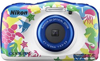 【】【非常に良い】Nikon デジタルカメラ COOLPIX W100 防水 W100MR クールピクス マリン