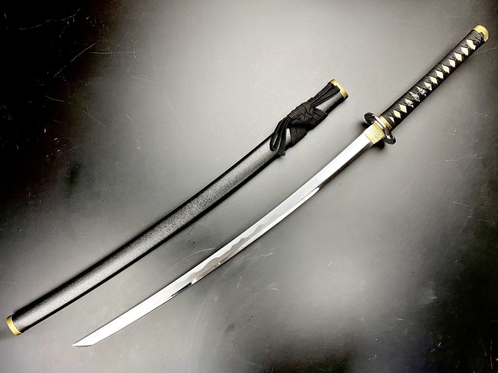 模造刀 ブレード71.5cm 関 黒石目大刀 V.ROD V.ROAD 模造刀 逆刃刀 黒石目 大刀 - メルカリ