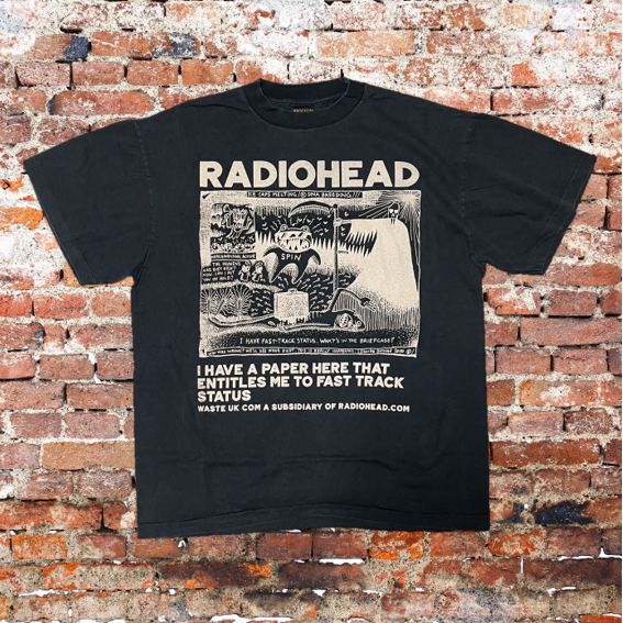 Stanley Donwood スタンリードンウッド RADIOHEAD Radiohead / レディオヘッド Tシャツ Stanley Donwood