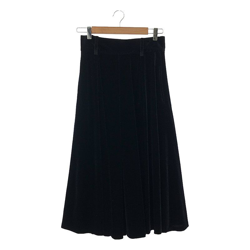 美品】 foufou / フーフー | THE DRESS #25 velour flare skirt ベロア 