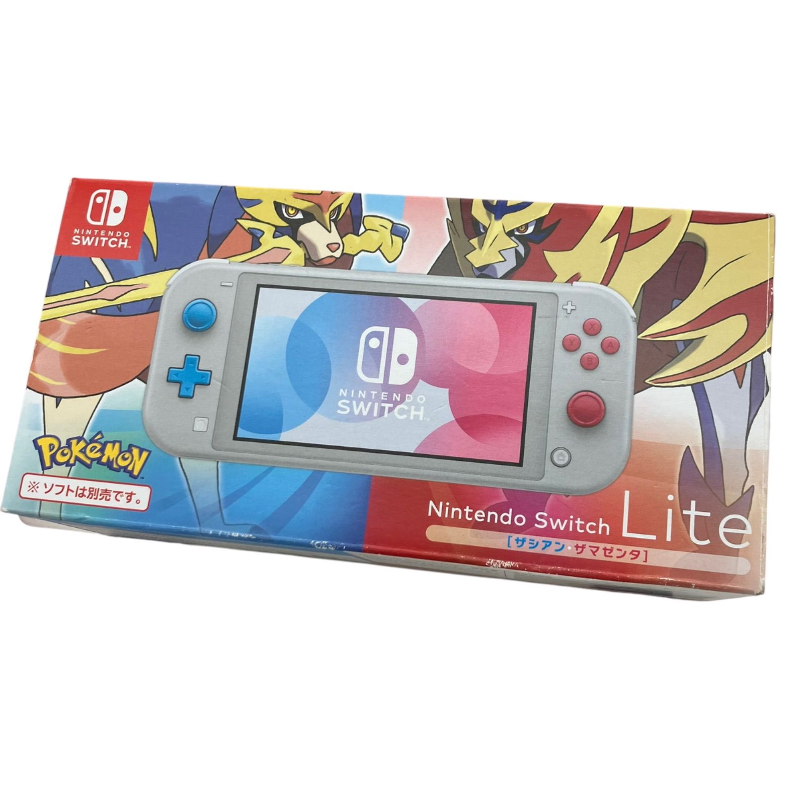 Nintendo Switch Lite: Pokemon Zacian and Zamazenta Limited Edition Console  EUC