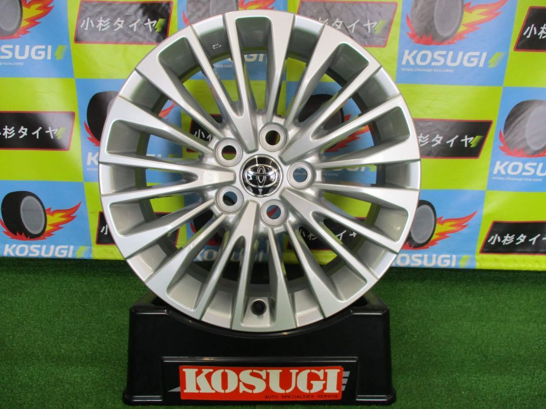 新車外し トヨタ 40系アルファードXグレード純正 6.5J-17 5H20 40 ホイール 4本 Y53 大和店