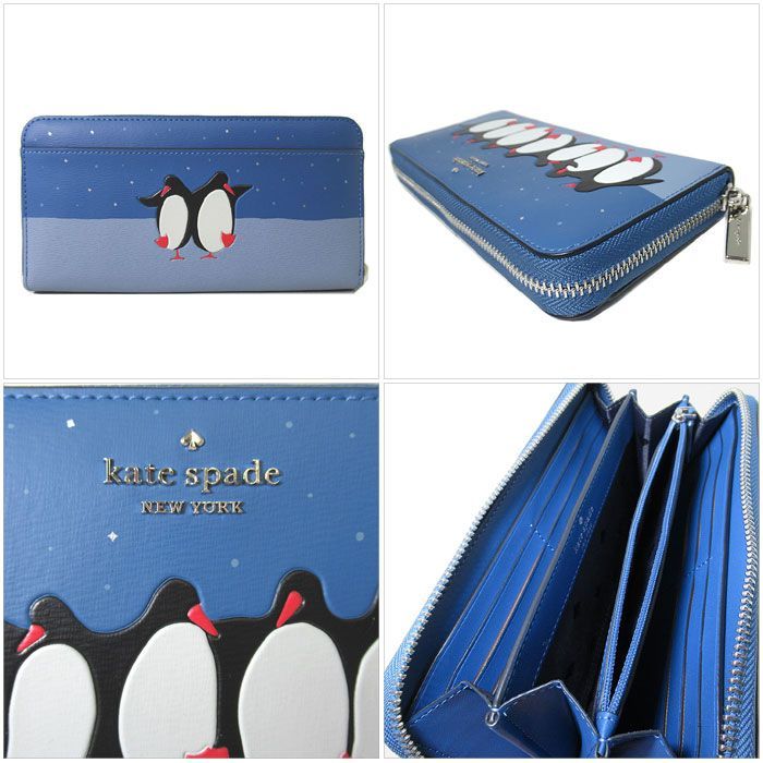 ケイトスペード ペンギン 財布
