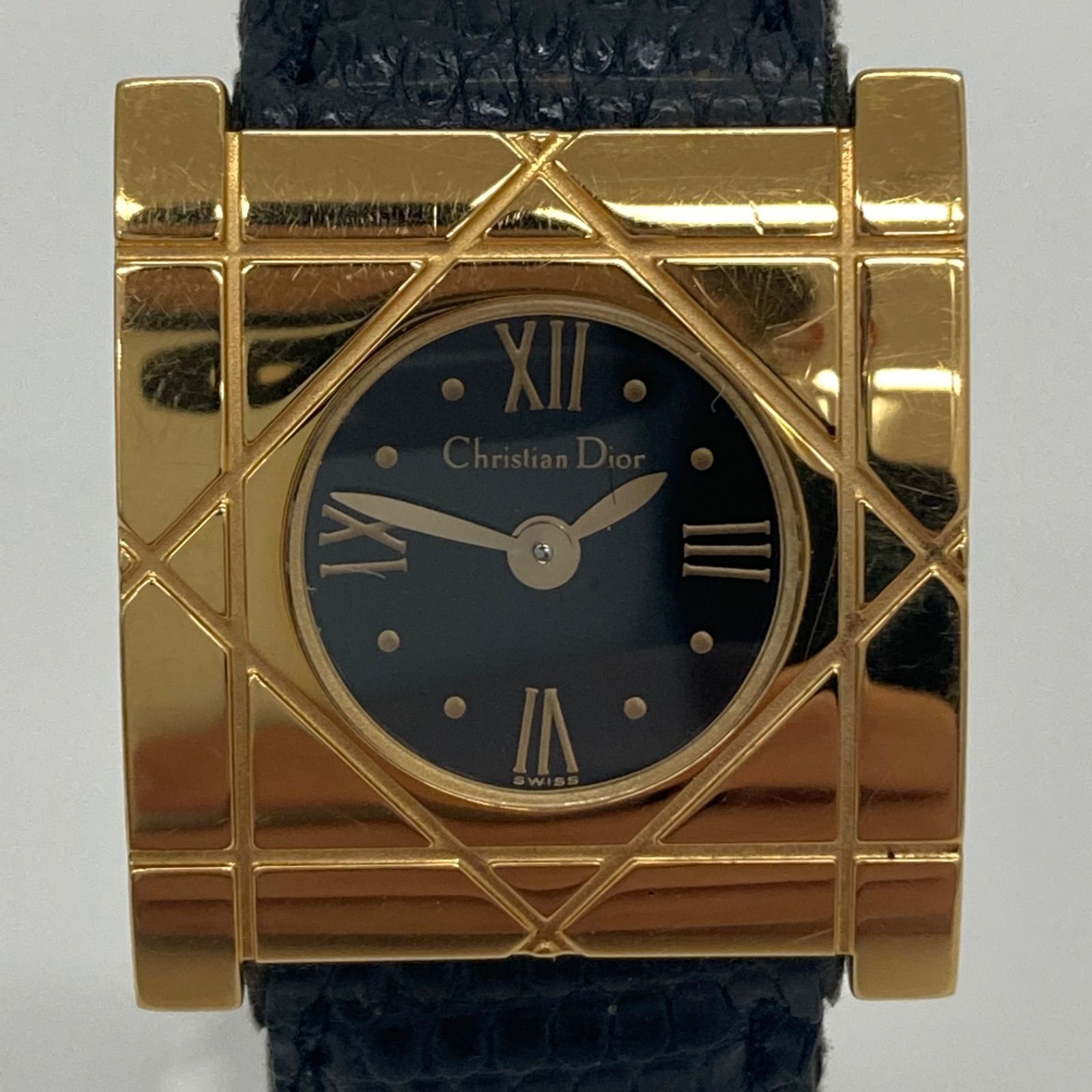 【アンティーク】クリスチャンディオール　Dior　クオーツ時計　稼働品