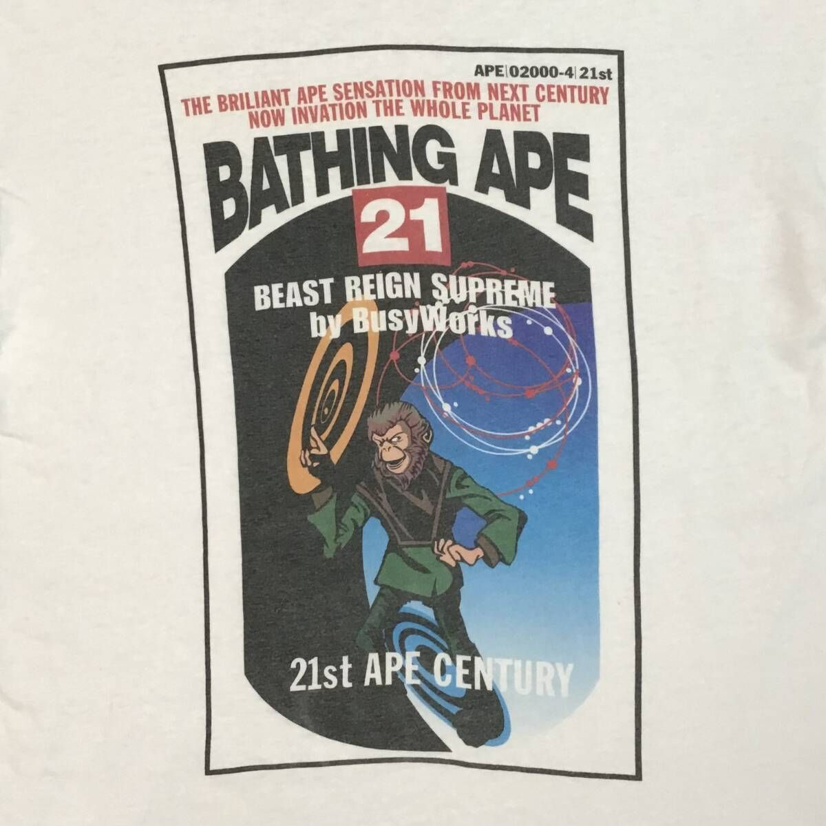 ☆初期☆ Oneita ボディ Tシャツ Lサイズ a bathing ape BAPE 90s 裏 