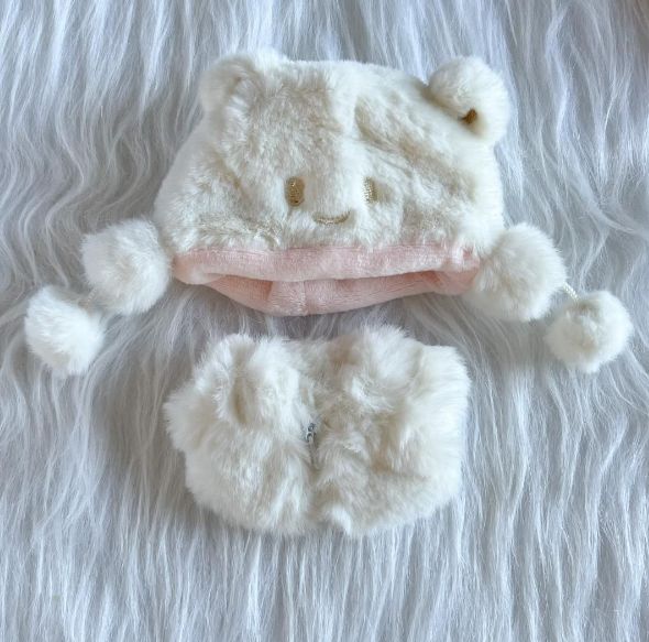 ぬい服 ♡ 10cm ♡ 着ぐるみ ♡ s56 10cm ぬい服 かわいい ピンク チャイナ メイド服 ぬいぐるみ用