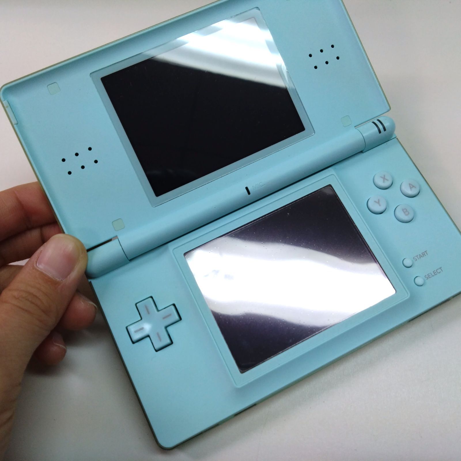 11617 ニンテンドー DS lite ライト アイスブルー ① 水色 本体 のみ ...