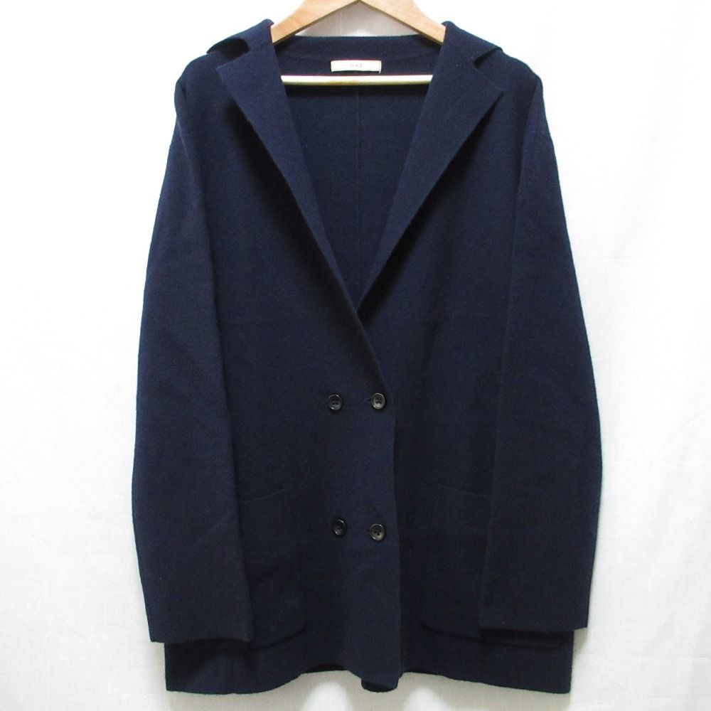 23AW✨Plageプラージュ ミラノリブニットジャケット ダブル カシミヤ plage（プラージュ）の「ミラノリブニットジャケット◇（テーラード