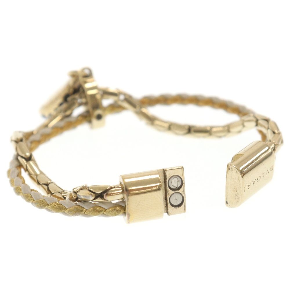 BVLGARI (ブルガリ) セルペンティ レザー×メタル 2連