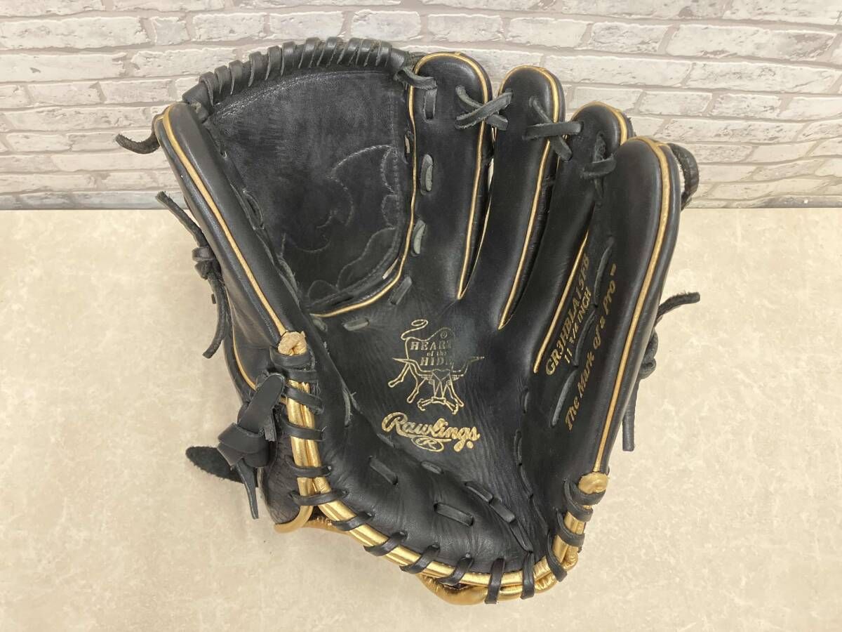 価値観 グローブ Rawlings GR3HBLA15FB11 3|4 INCH The Mark of a Pro 投手 大人用 軟式用 右投げ用 野球 ローリングス 【品質保証書】