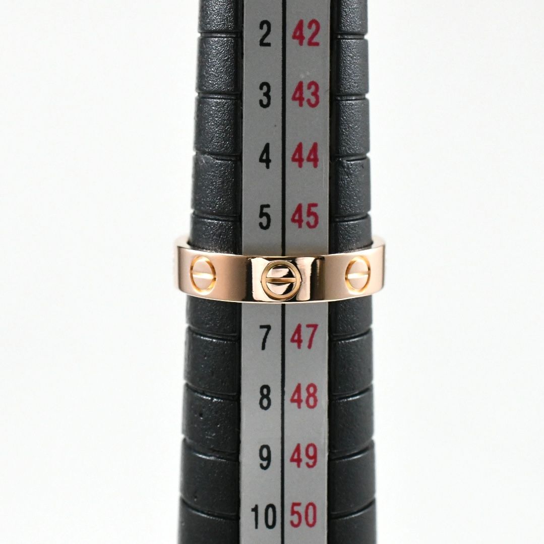 Cartier カルティエ ミニラブリング K18PG ピンクゴールド SIZE
