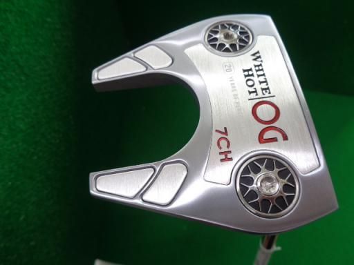オデッセイ WHITE HOT OG 7 CH 34インチ パター PT スチール フレックスその他 メンズ 男性用 右利き 右用 Bランク ゴルフクラブ