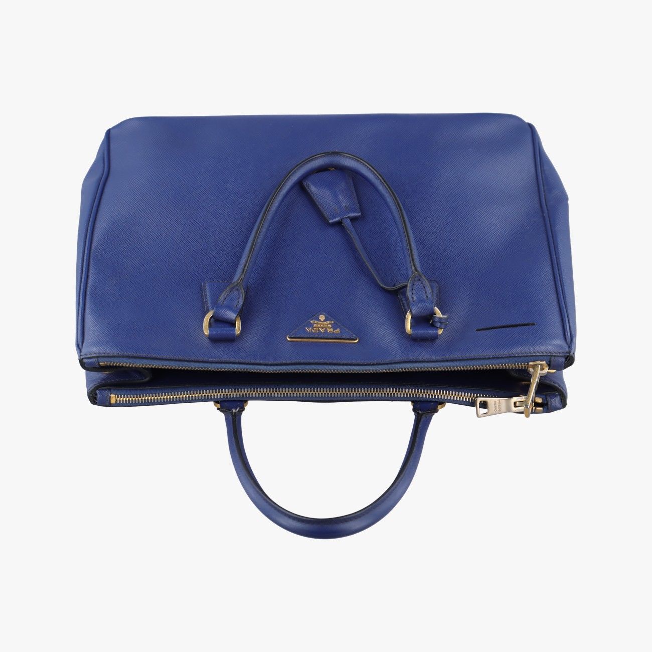 プラダPradaガレリアブルーサフィアーノレザーBN2274117