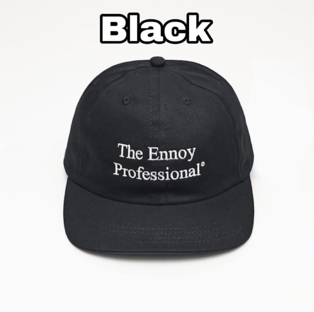 スタイリスト私物　ennoy エンノイ　キャップ ennoy エンノイロゴキャップブラックスタイリスト私物