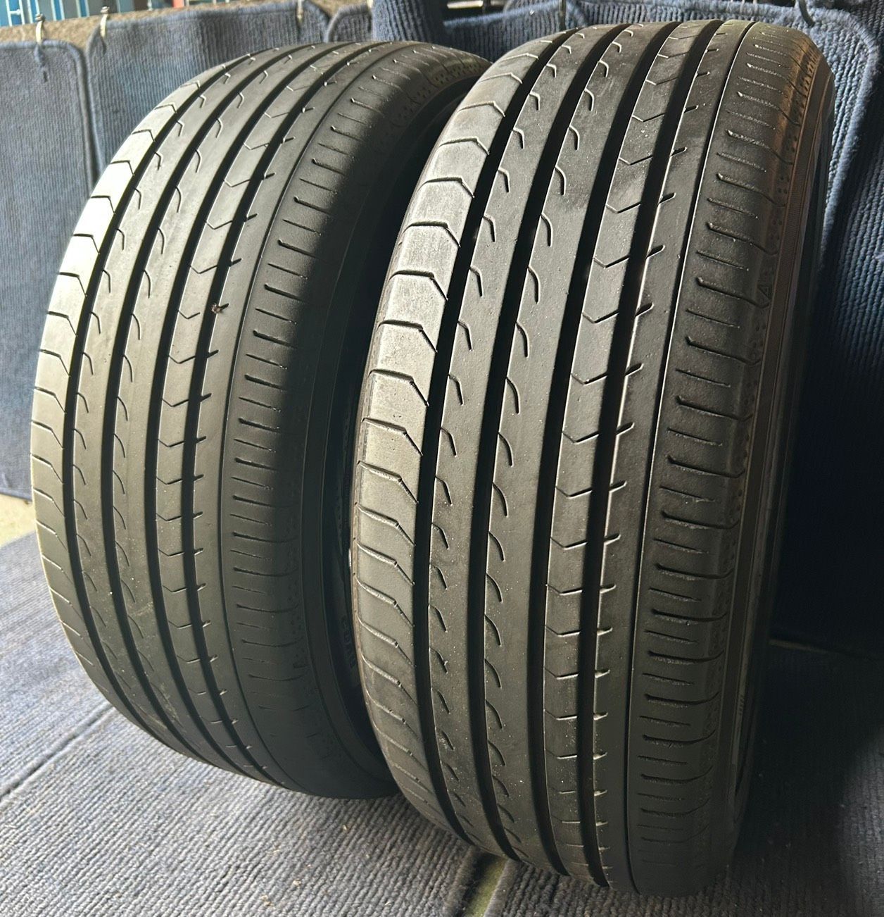 Sajjad Hossain 2025 製造 溝8～9分山 YOKOHAMA BluEarth-RV RV03 2本 225 50R18 ASP3301