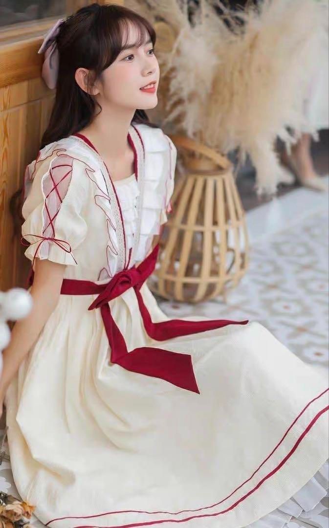 BABY,Roman Sweet Secret 柄(ピンク)♡オードリーJSK♡（Roman