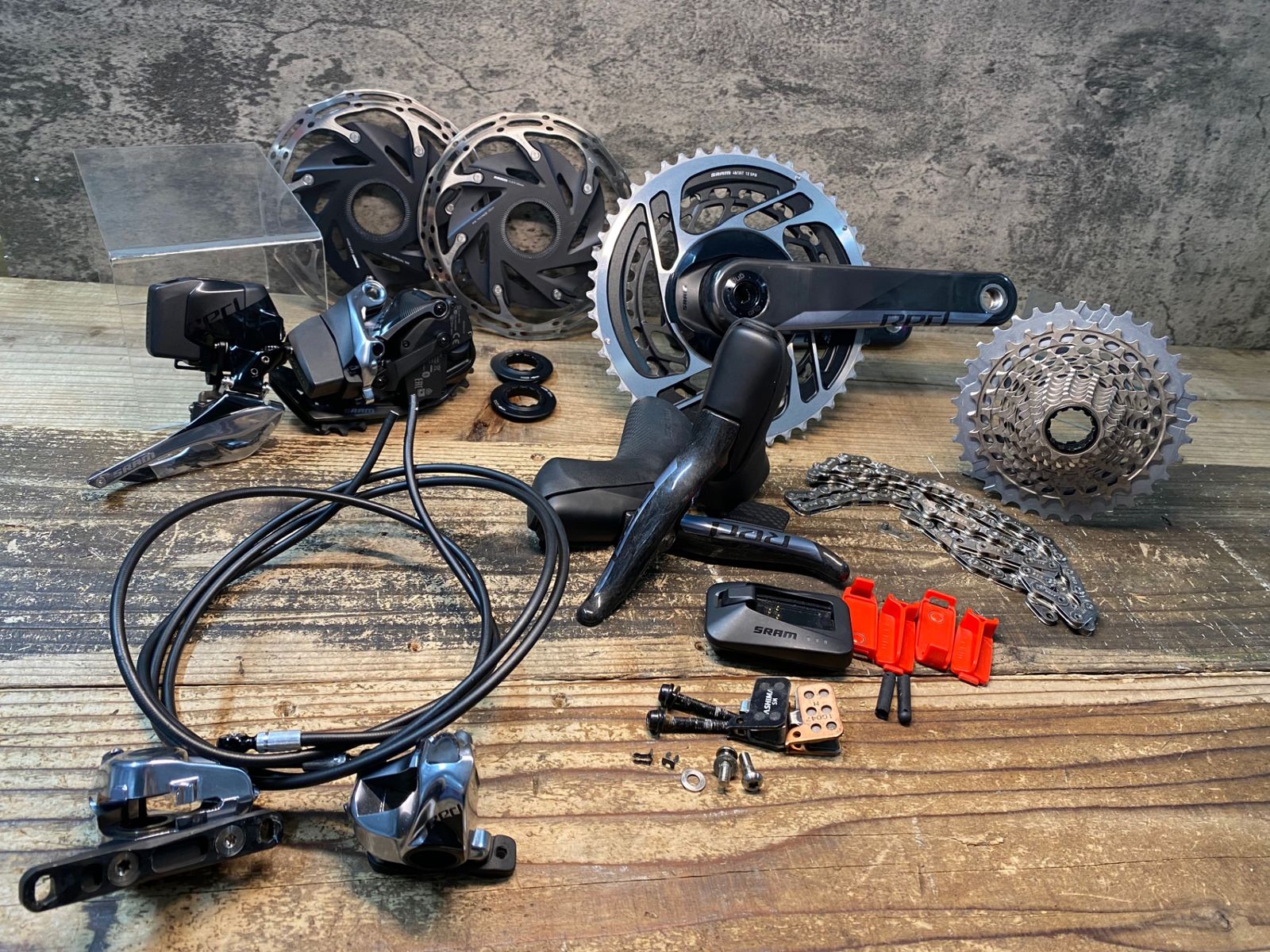 SRAM RED etap AXS 2×12 スラム フロントディレーラー FD スラムレッド