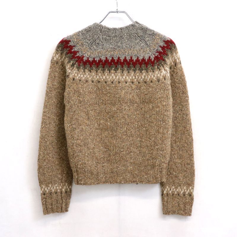 90s vintage Abercrombie & Fitch ノルディック柄 ウール ニット