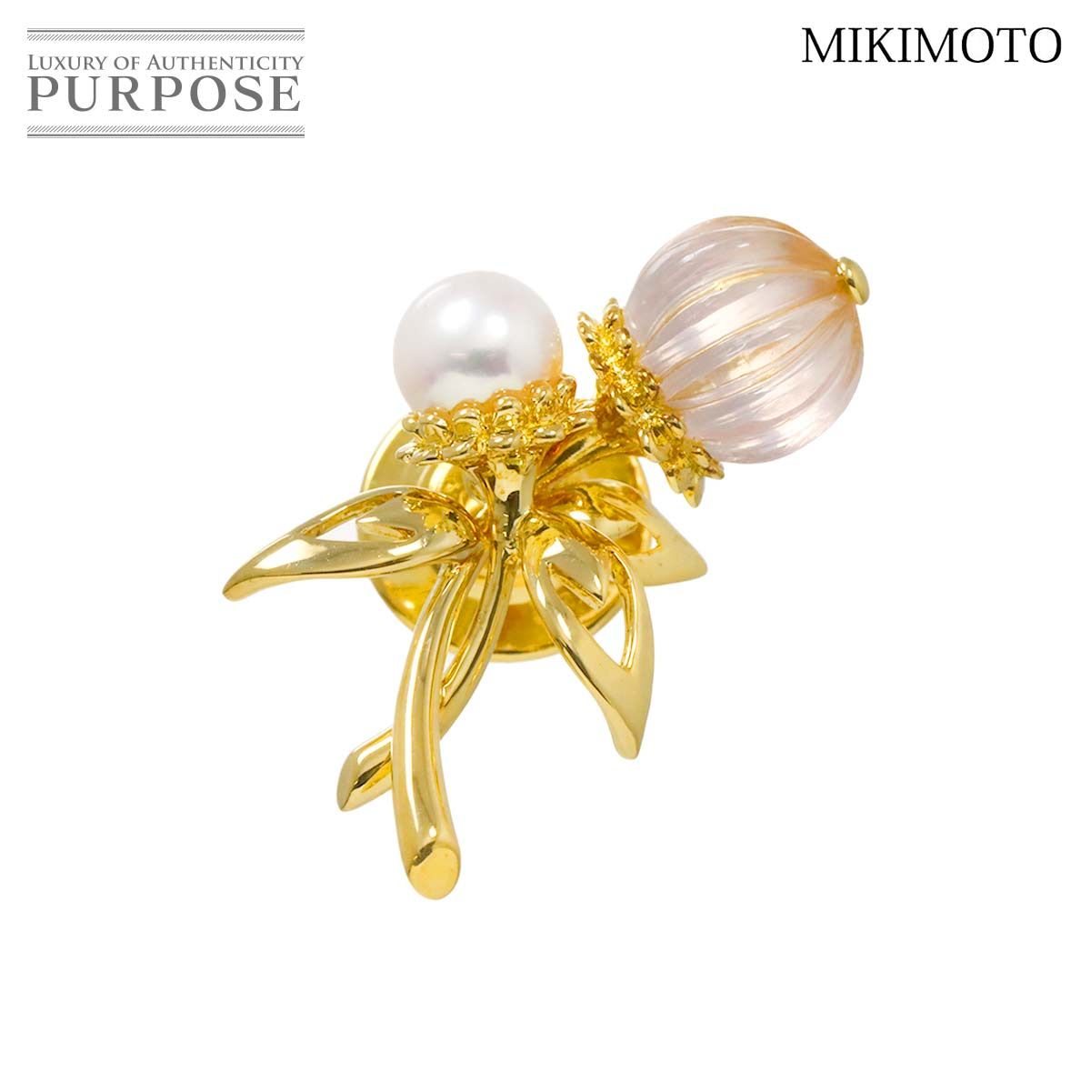 ☆ミキモトブローチK18