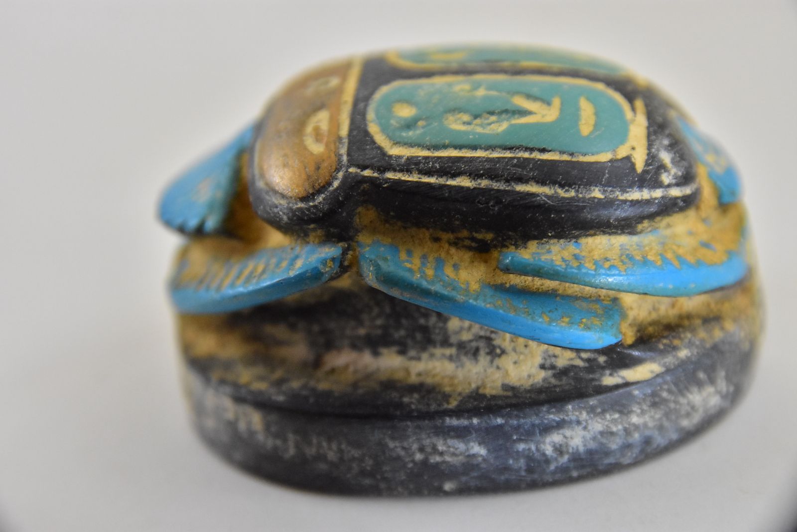古代エジプト スカラベ(ケプリ神)のお守り 護符 フンコロガシ