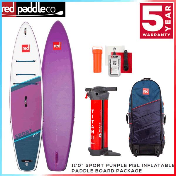 2022 RED PADDLE 11'0 SPORT SE TOURING PADDLE BOARD / レッド