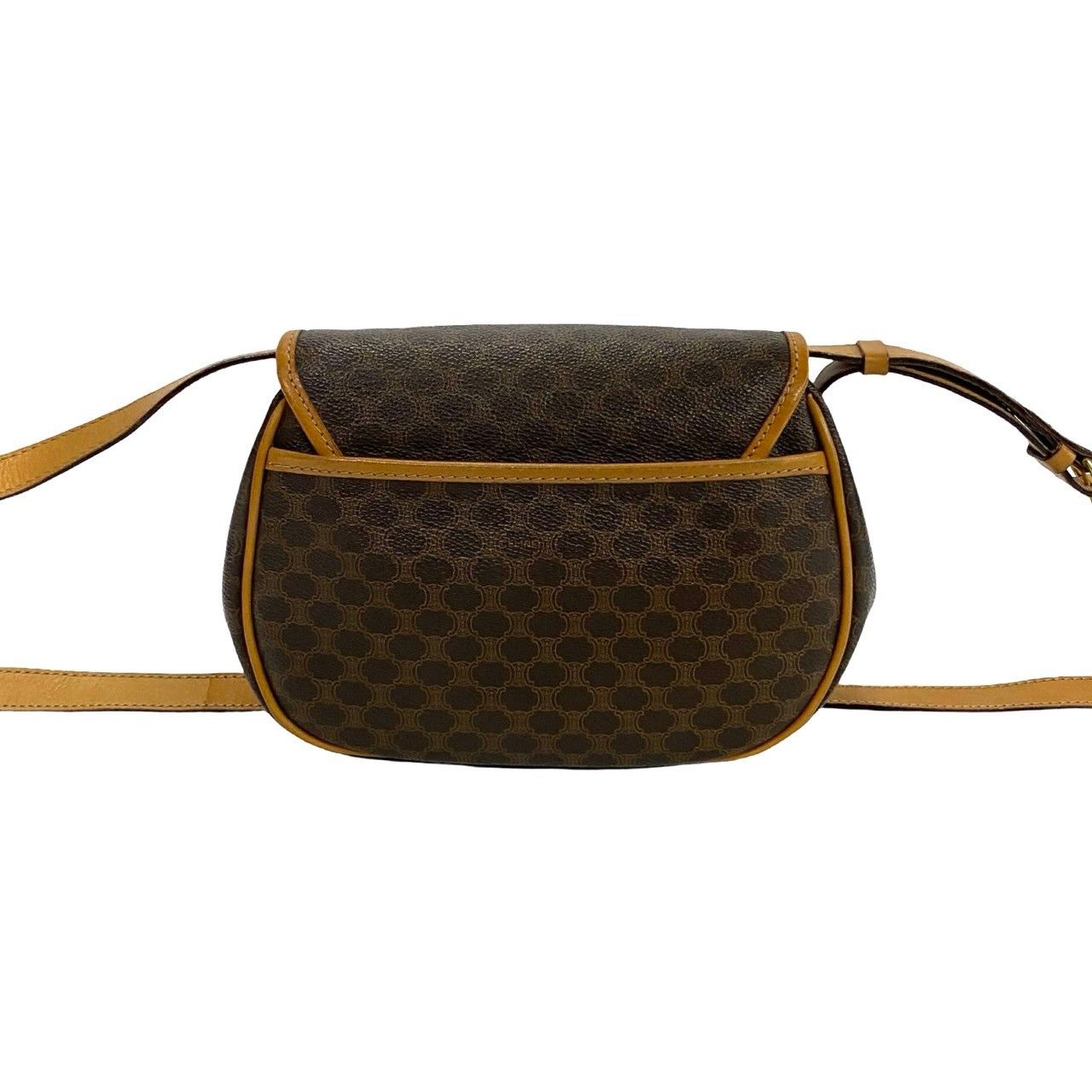 極美品❗️CELINE セリーヌ マカダム ハンドバッグ ブラウン CELINE セリーヌ ハンドバッグ ショルダーバッグ マカダム