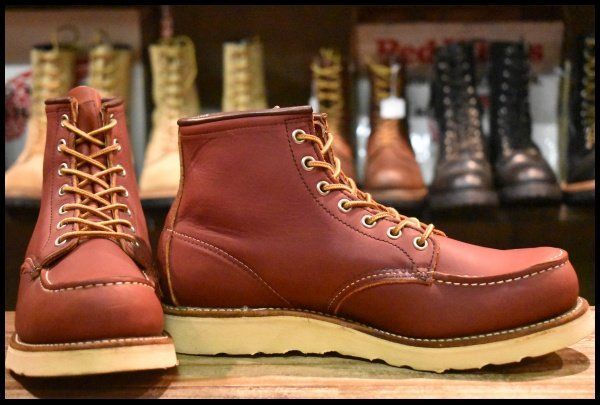 ⭐️美品⭐️RED WING 8875 オロラセット　クラシックモックトゥ　刺繍タグ 楽天市場】RED WING 8875 正規品 レッドウィング アイリッシュ