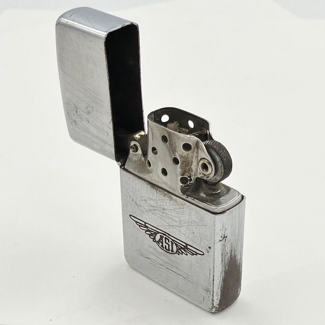 ZIPPO ビンテージ ジッポー 1953年 フルスタンプ スチール製 ASI
