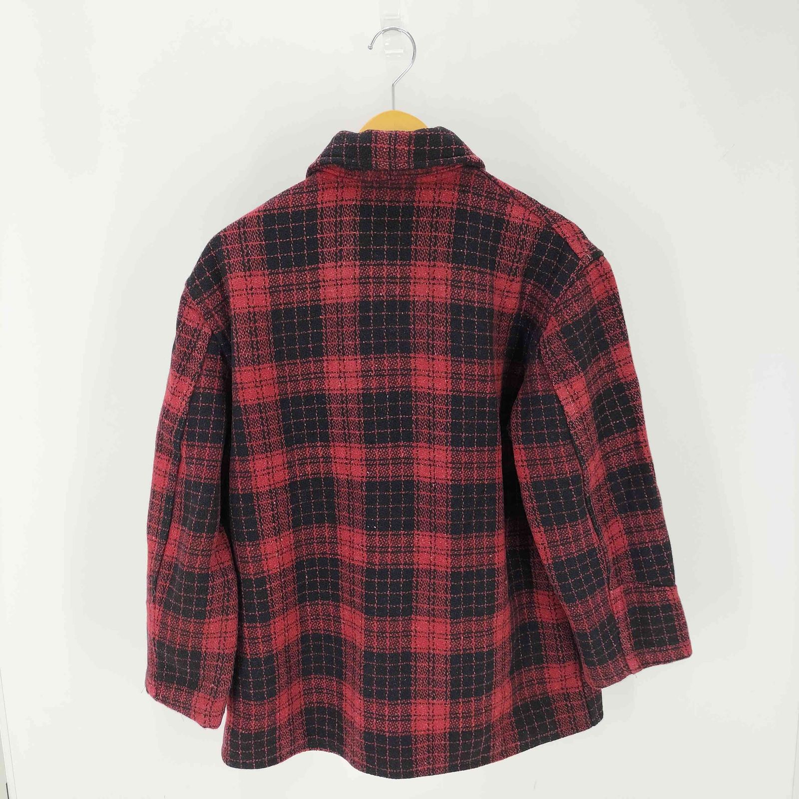 ユーズドフルギ USED古着 50S チェック柄 ウールハンティング