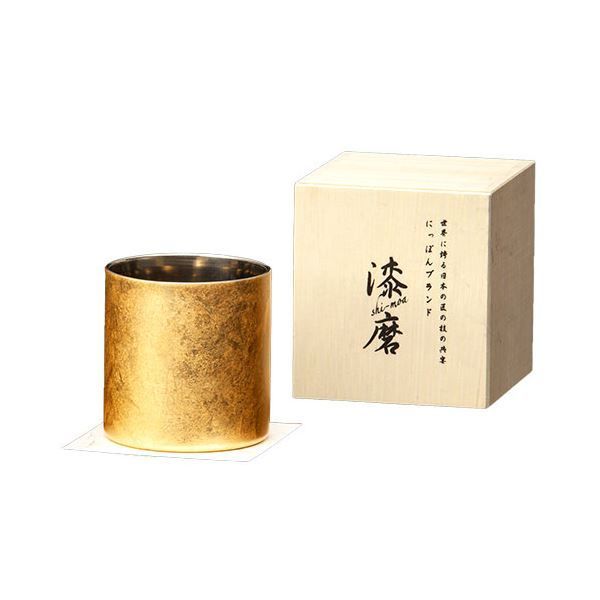 ウチキ 漆磨 漆塗りカップ 箔衣(はくごろも)  ペアカップロックカップ ウチキ 漆磨 漆塗りカップ 箔衣(はくごろも) ペアカップロックカップ
