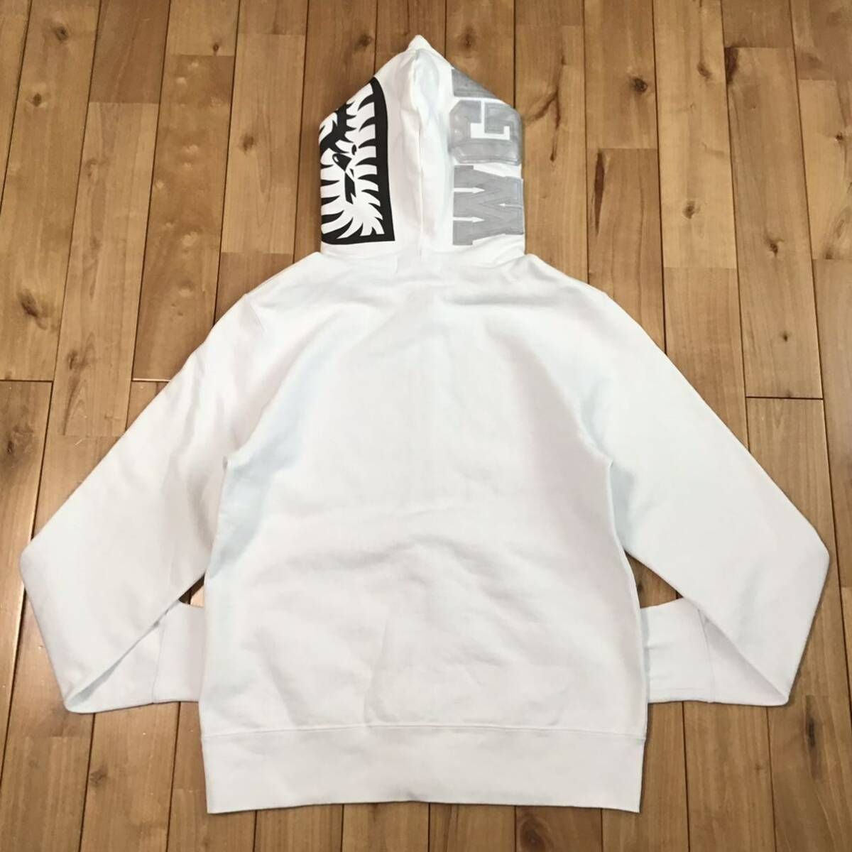 リフレクター シャーク パーカー Mサイズ black shark full zip hoodie