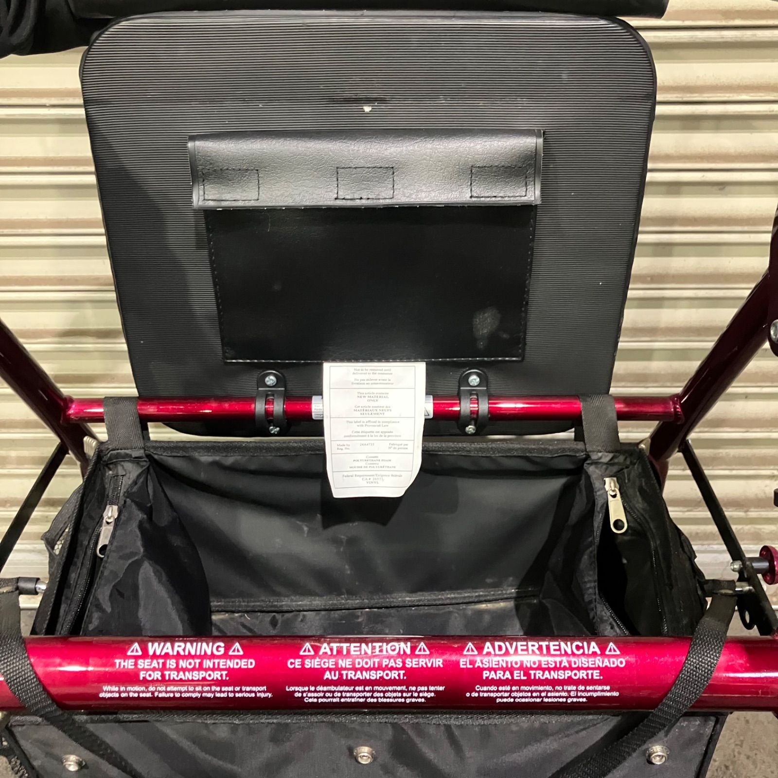 SGM】hugo elite 手押し車 シルバーカー 歩行器 - メルカリ