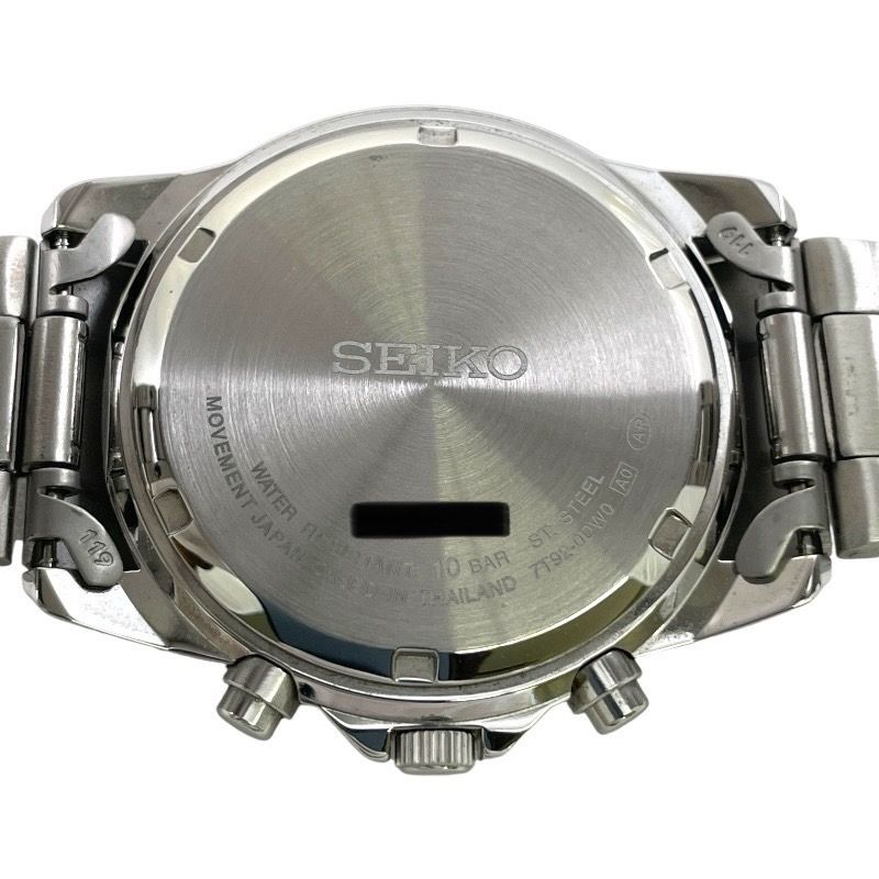 SEIKO】セイコー クロノグラフ 7T92-0DW0 腕時計 ステンレス
