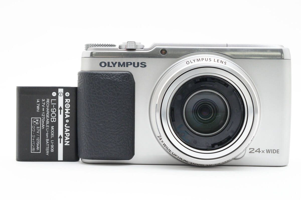☆ オリンパス OLYMPUS STYLUS SH-50 シルバー コンパクトデジタル 