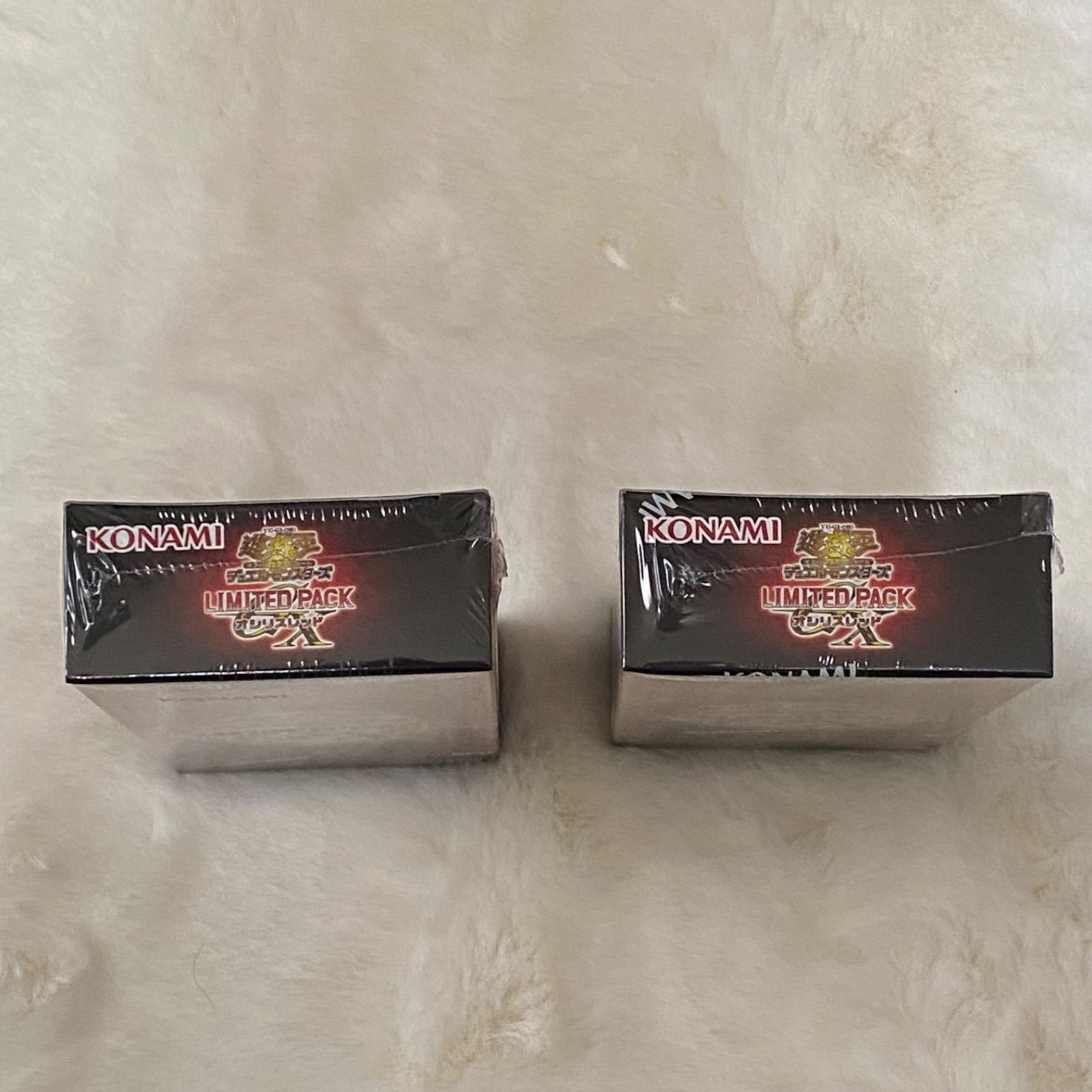 遊戯王 OCG デュエルモンスターズ LIMITED PACK GX -オシリスレッド2BOX シュリンク付き
