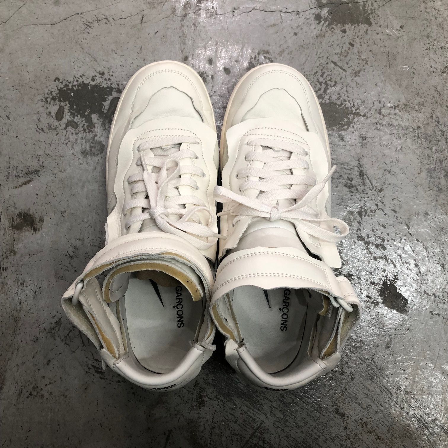 国内正規 COMME des GARCONS Nike Air Force 1 Mid DC3601-100 コラボ 