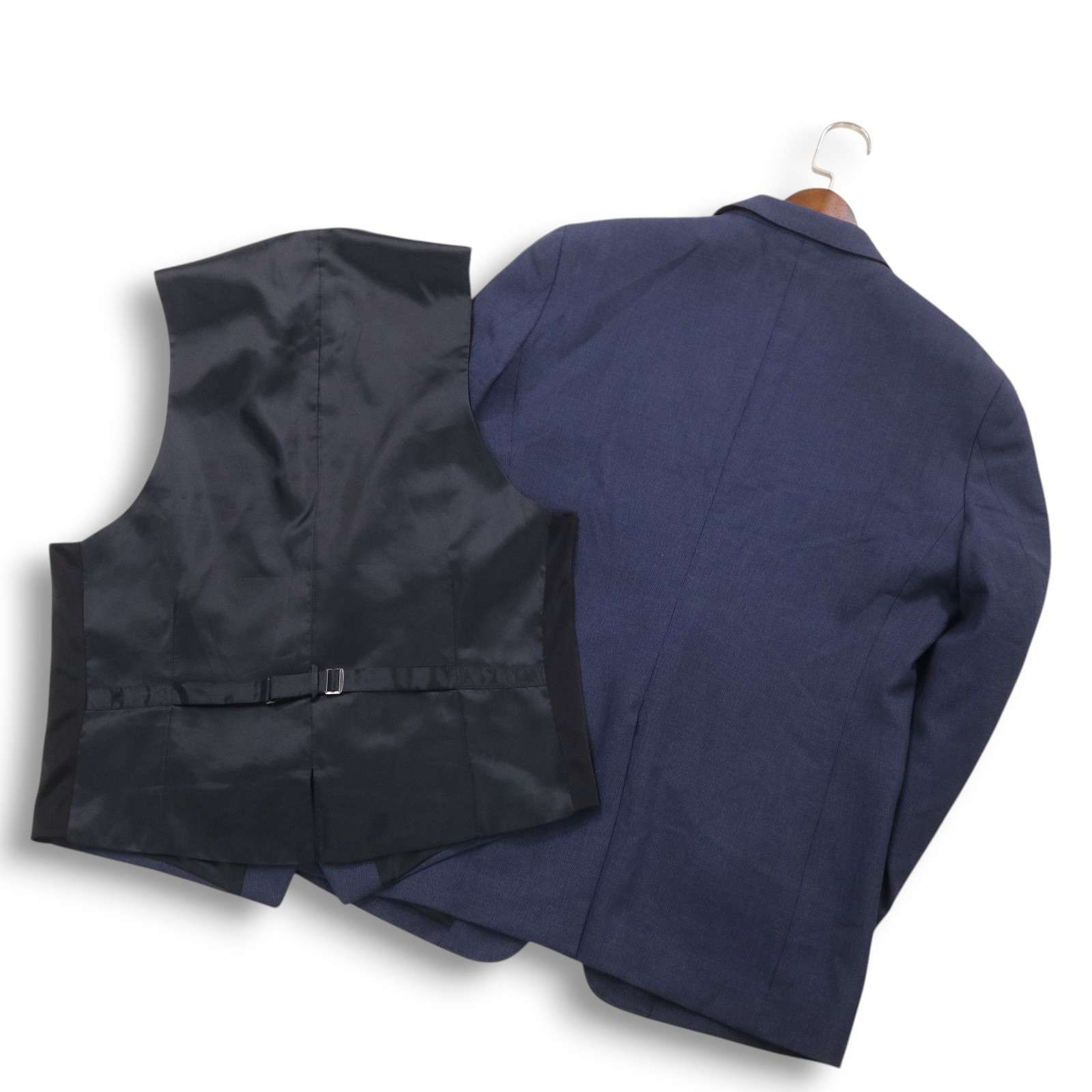 美品☆ SUIT SELECT スーツセレクト 春夏 背抜き☆ ストレッチ