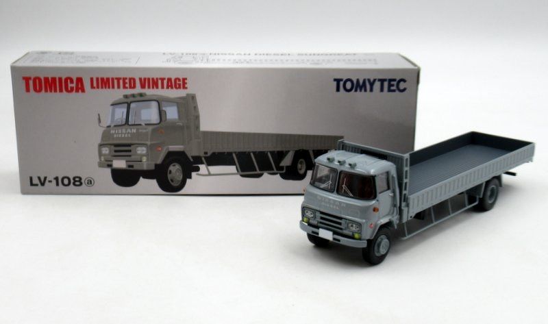 トミーテック TOMICA LIMITED VINTAGE ニッサン ディーゼル サングレイト(グレー) LV-108a