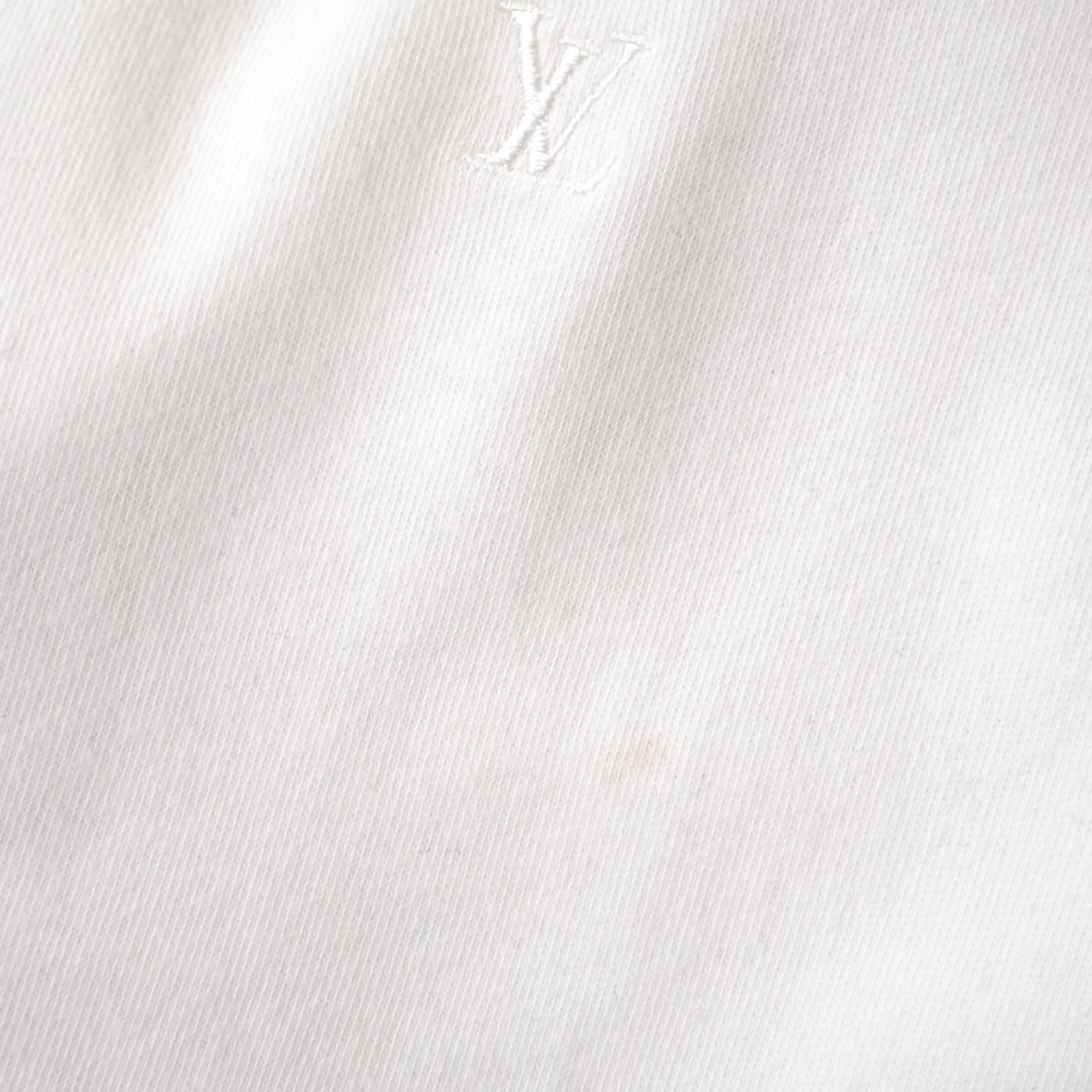 ルイヴィトン Louis Vuitton LVロゴ 刺繍 半袖 ポロシャツ S