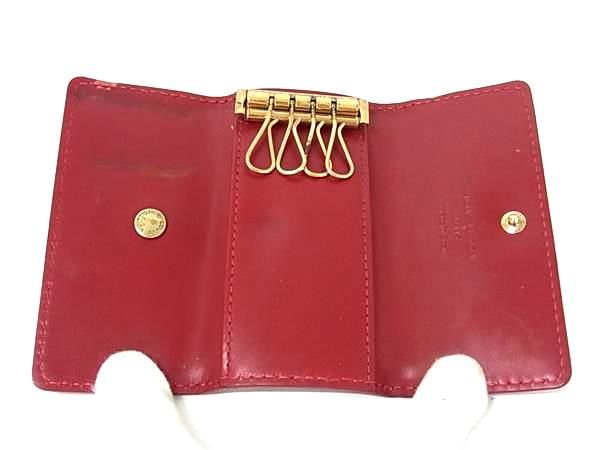 美品✨ルイヴィトン モノグラムヴェルニ ポムダムール ミュルティクレ4 LOUIS VUITTON ルイヴィトン ミュルティクレ 4 モノグラム