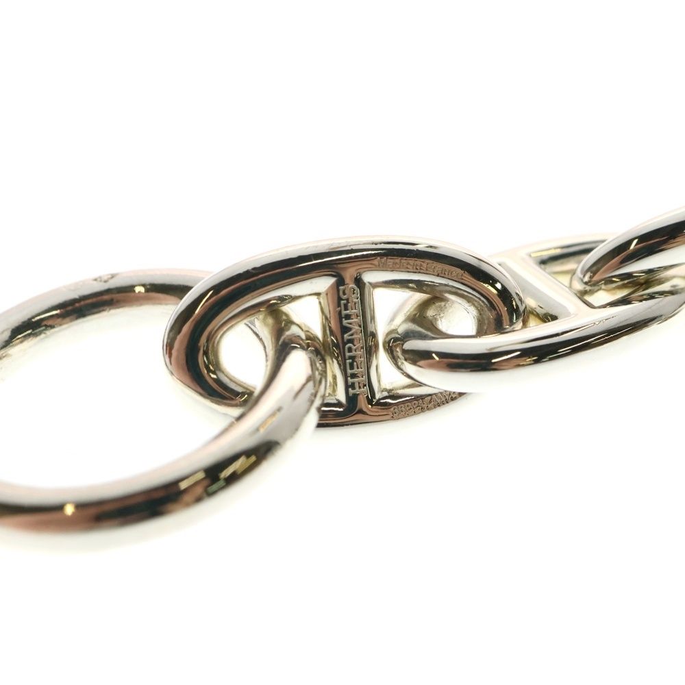 HERMES エルメス Chaine d Ancre GM シェーヌダンクル 12コマ チェーンブレスレット シルバー WWW_SHINETEETH_COM