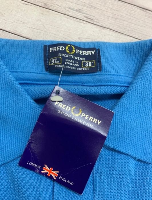 タグ付き 未使用 フレッドペリー FRED PERRY ポロシャツ 半袖 刺繍