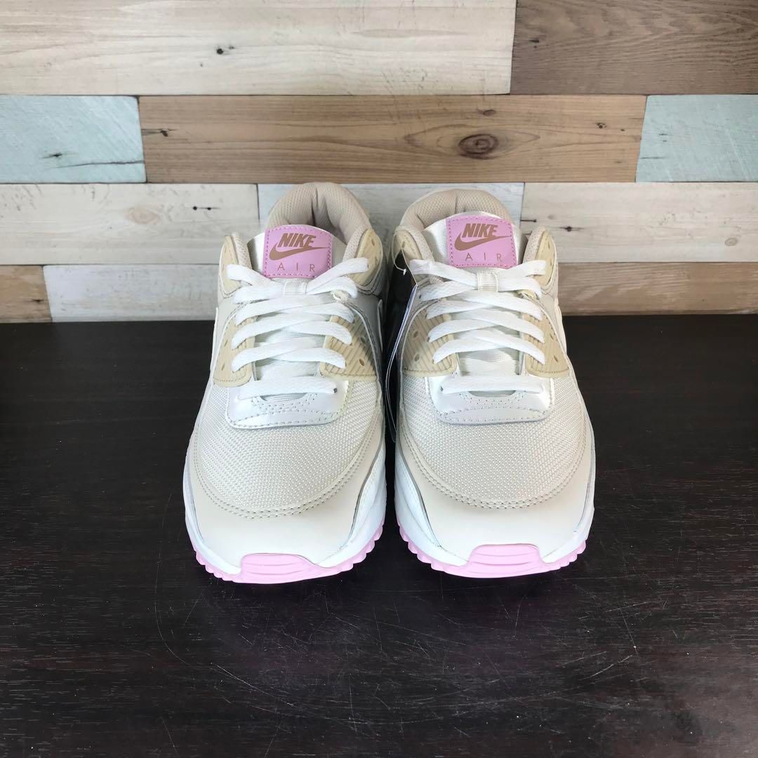 Nike Air Max 90 ホワイト/ベージュ NIKE W AIR MAX 90 LV8 White/Sail ナイキ ウィメンズ エア