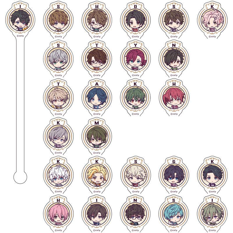 スタンドマイヒーローズ×THEキャラCAFE マドラー 全26種セット