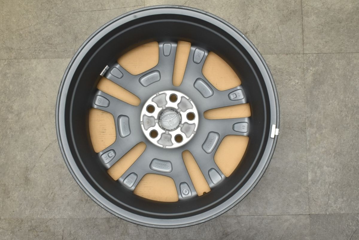 新車外し トヨタ RAV4 アドベンチャー 後期 純正ホイール 19インチ 4本