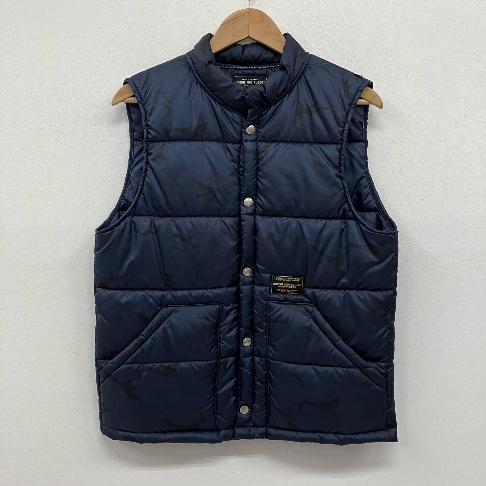 【極美品】スコットランドラグビー　中綿ベスト The Campamento] COLOR BLOCK ZIPPED VEST – Les Quatre Cents Coups