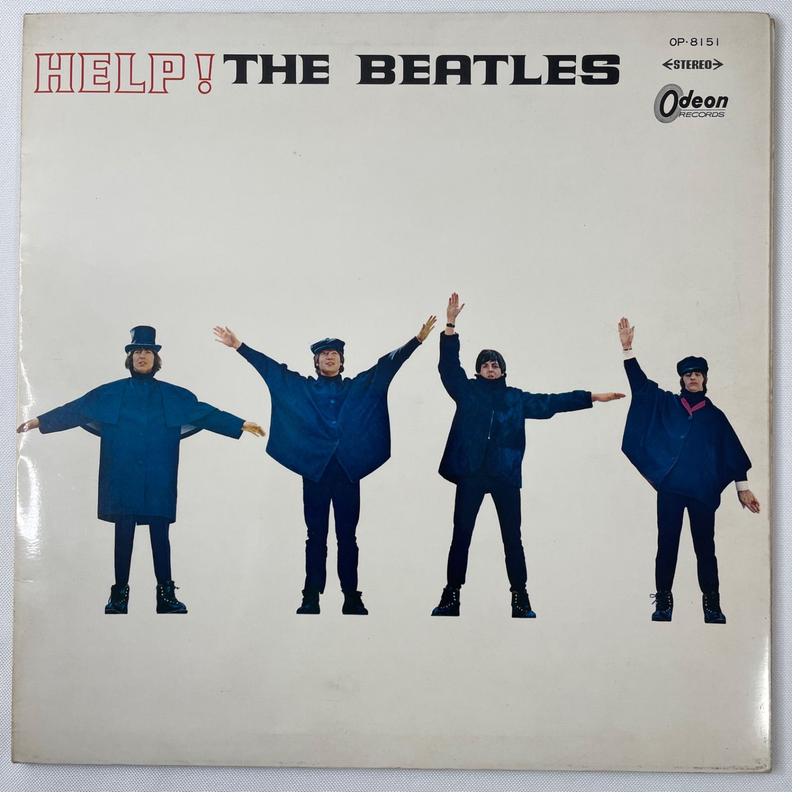 The Beatles – Help!】LP インサートあり 見開きジャケット 赤盤 1967