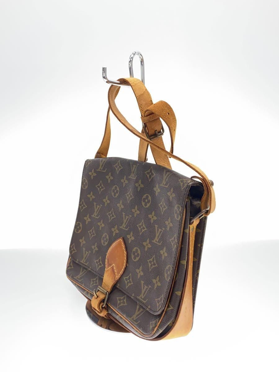 LOUIS VUITTON カルトシエールGM_モノグラム・キャンバス_BRW PVC ブラウン - メルカリ