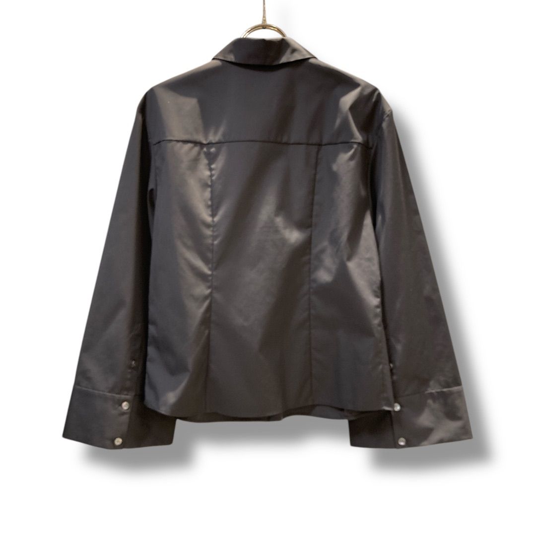 美品 theory luxe セオリーリュクス Luxe Cotton Zayne shirt